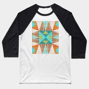 Faded Fall Patchwork Baseball T-Shirt